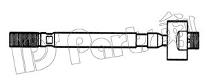 Осевой шарнир, рулевая тяга IPS Parts IRE-10506