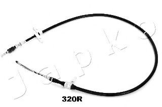 Трос, стояночная тормозная система JAPKO 131320R