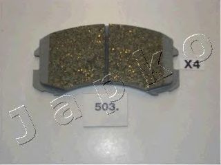 Комплект тормозных колодок, дисковый тормоз JAPKO 50503