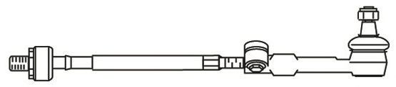 Поперечная рулевая тяга FRAP T/462