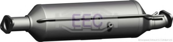 Сажевый / частичный фильтр, система выхлопа ОГ EEC KA6012T