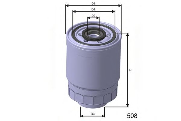Топливный фильтр MISFAT M366A