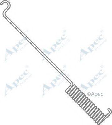 Комплектующие, тормозная колодка APEC braking KIT701
