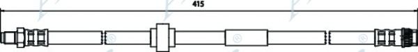 Тормозной шланг APEC braking HOS3721