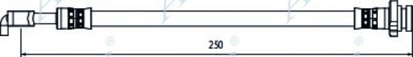 Тормозной шланг APEC braking HOS4058