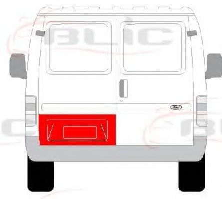 Задняя дверь SCHLIECKMANN 222361