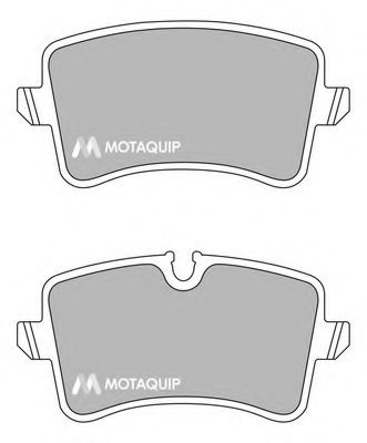 Комплект тормозных колодок, дисковый тормоз MOTAQUIP LVXL1707