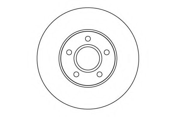 Тормозной диск MOTAQUIP LVBD1081Z