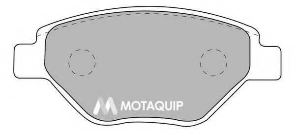 Комплект тормозных колодок, дисковый тормоз MOTAQUIP LVXL1095