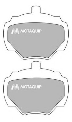 Комплект тормозных колодок, дисковый тормоз MOTAQUIP LVXL452