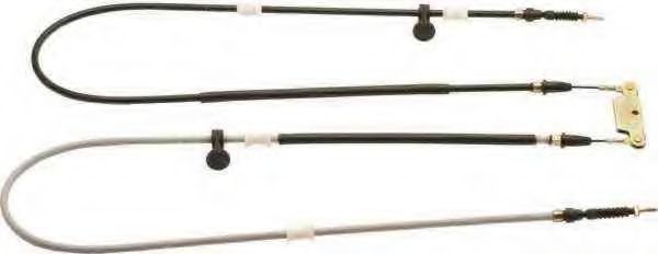 Трос, стояночная тормозная система MOTAQUIP VVB1155
