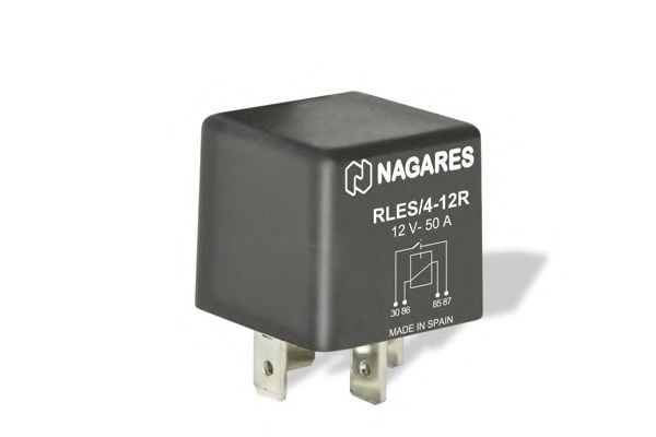 Реле, рабочий ток NAGARES RLES/4-12R
