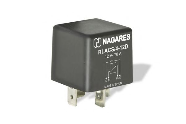 Реле, рабочий ток NAGARES RLACS/4-12D