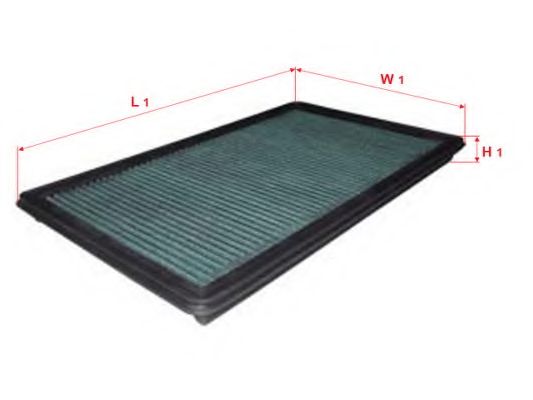 Спортивный воздушный фильтр SAKURA  Automotive AR-17661