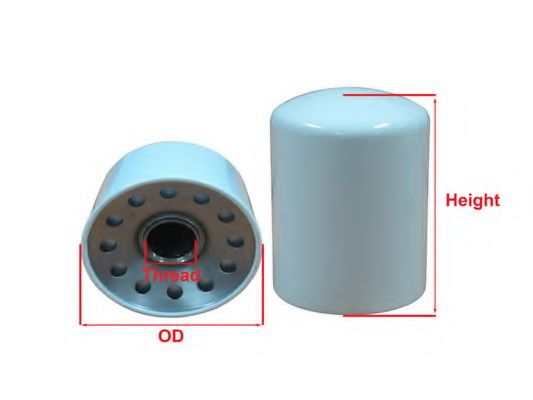 Масляный фильтр SAKURA  Automotive C-7602