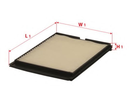 Фильтр, воздух во внутренном пространстве SAKURA  Automotive CA-2809