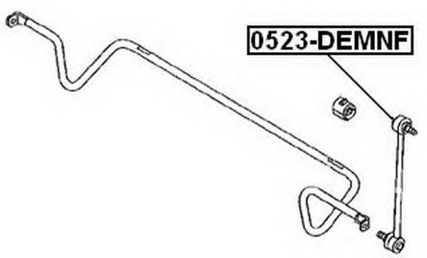 Тяга / стойка, стабилизатор ASVA 0523-DEMNF