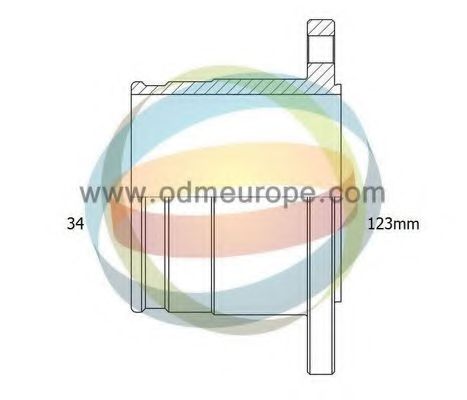 Шарнирный комплект, приводной вал ODM-MULTIPARTS 14-216074