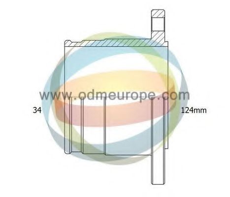 Шарнирный комплект, приводной вал ODM-MULTIPARTS 14-216065