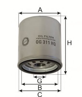 Масляный фильтр GOODWILL OG 311 HQ