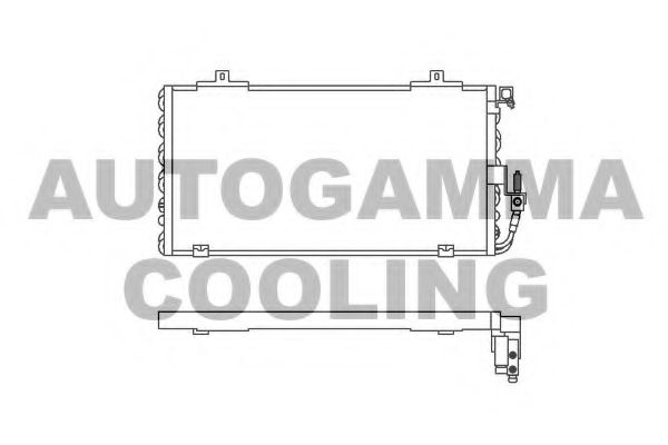 Конденсатор, кондиционер AUTOGAMMA 102571