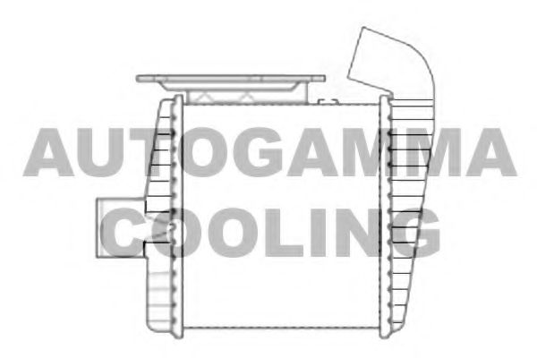 Интеркулер AUTOGAMMA 104093