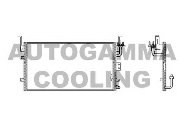 Конденсатор, кондиционер AUTOGAMMA 105150