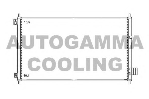 Конденсатор, кондиционер AUTOGAMMA 105505