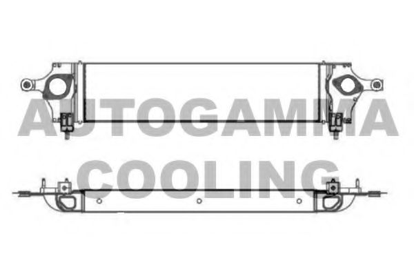 Интеркулер AUTOGAMMA 105518