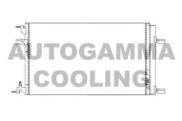 Конденсатор, кондиционер AUTOGAMMA 105712