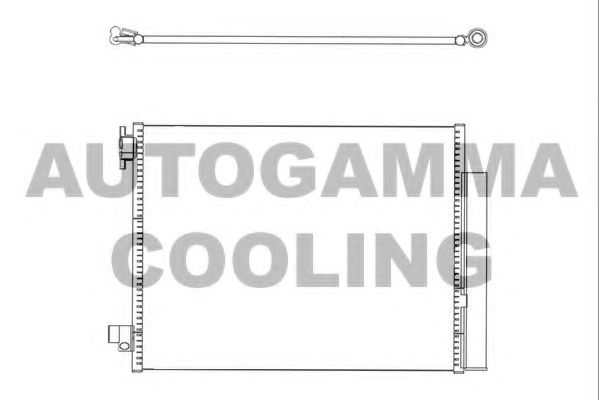 Конденсатор, кондиционер AUTOGAMMA 107145