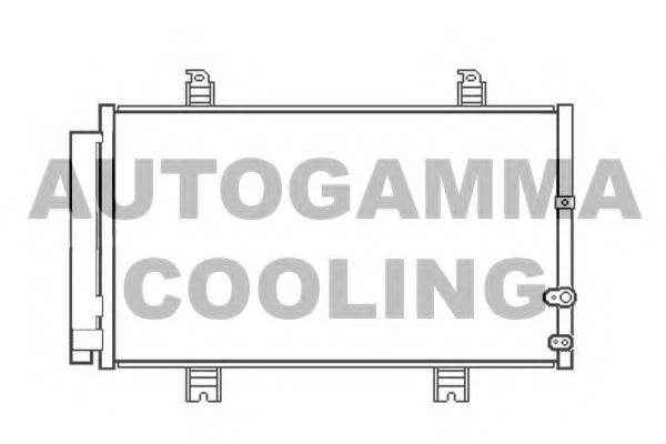Конденсатор, кондиционер AUTOGAMMA 107292