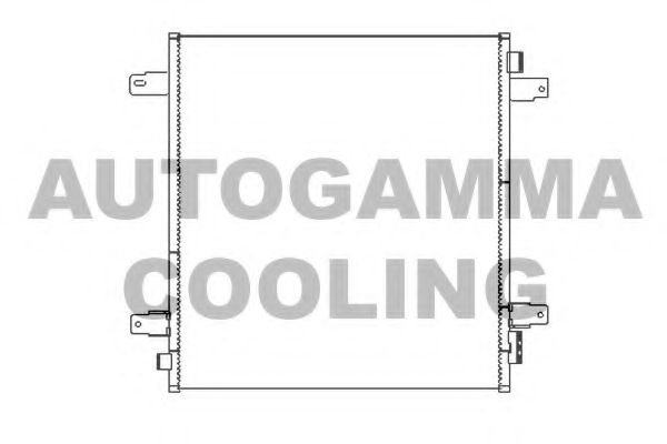 Конденсатор, кондиционер AUTOGAMMA 107342
