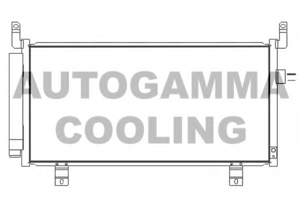 Конденсатор, кондиционер AUTOGAMMA 107379