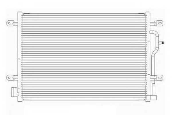 Конденсатор, кондиционер ORDONEZ 2065703