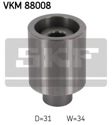 Паразитный / Ведущий ролик, зубчатый ремень SKF VKM 88008