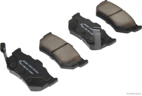 Комплект тормозных колодок, дисковый тормоз HERTH+BUSS JAKOPARTS J3618000