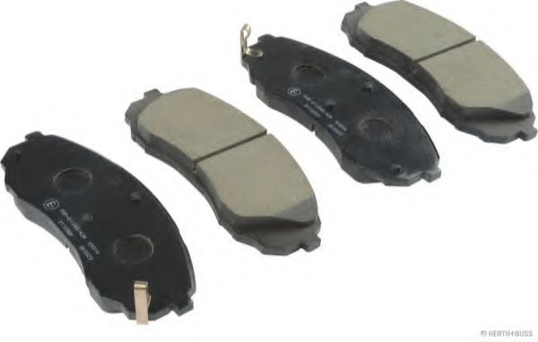 Комплект тормозных колодок, дисковый тормоз HERTH+BUSS JAKOPARTS J3600336
