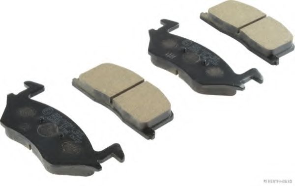 Комплект тормозных колодок, дисковый тормоз HERTH+BUSS JAKOPARTS J3602057