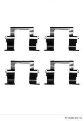 Комплектующие, колодки дискового тормоза HERTH+BUSS JAKOPARTS J3669000