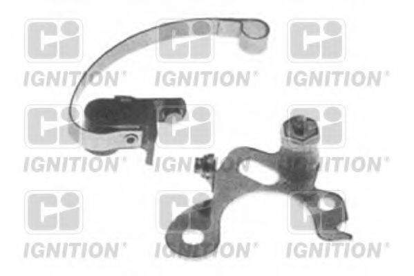 Контактная группа, распределитель зажигания QUINTON HAZELL XCS61