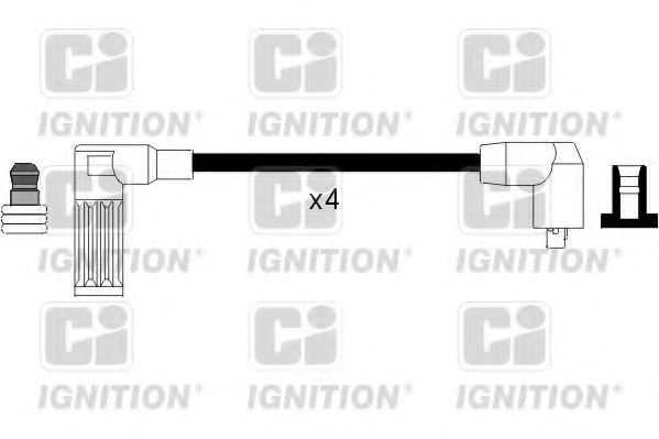 Комплект проводов зажигания QUINTON HAZELL XC1007