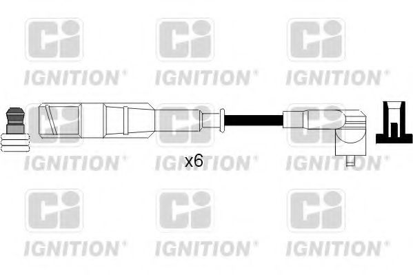 Комплект проводов зажигания QUINTON HAZELL XC1088