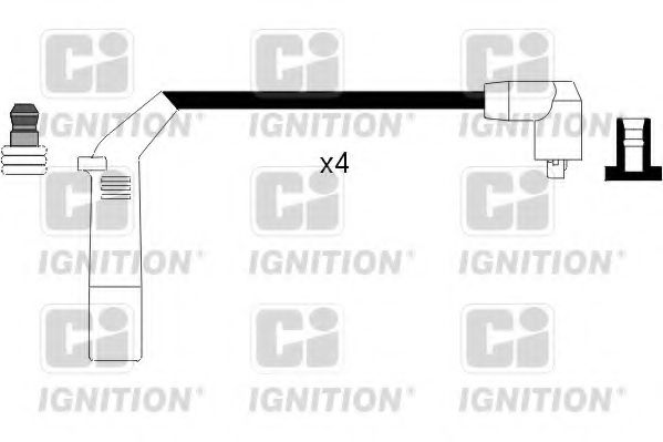 Комплект проводов зажигания QUINTON HAZELL XC808