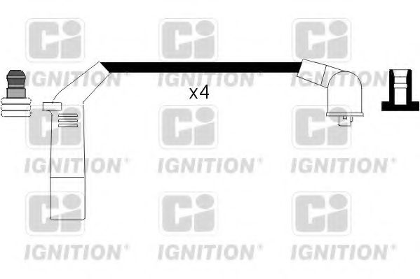 Комплект проводов зажигания QUINTON HAZELL XC868
