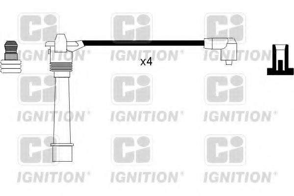 Комплект проводов зажигания QUINTON HAZELL XC880