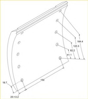 Комплект тормозных башмаков, барабанные тормоза FERODO K19192.9-F3504