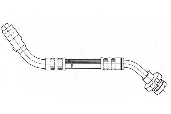 Тормозной шланг FERODO FHY2347