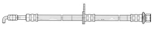 Тормозной шланг FERODO FHY2628