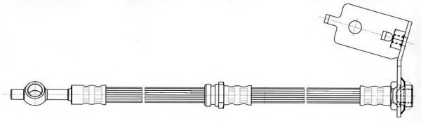 Тормозной шланг FERODO FHY2643